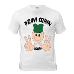 Majica Pravi srbin