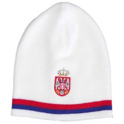 Zimska kapa Srbija - bela