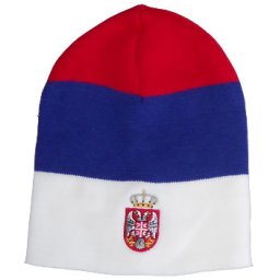 Zimska kapa Srbija - trobojna