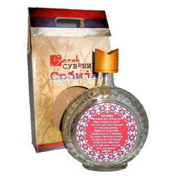 Staklena čutura "Zdravica" 0,5l