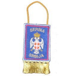Zastavica za kola "Srbija"