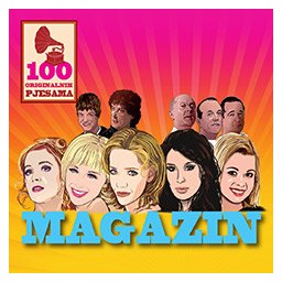 Magazin - 100 originalnih pesama [box-set, kartonsko pakovanje] (5xCD)