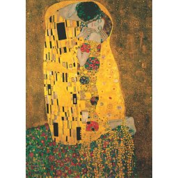 Poljubac, Gustav Klimt, uramljena slika 50 x 70 cm