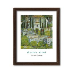 Kirche in Cassone, Gustav Klimt, uramljena slika 40x50cm