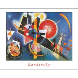 W. Kandinsky, Im Blau , uramljena slika 40x50cm i 56x71cm