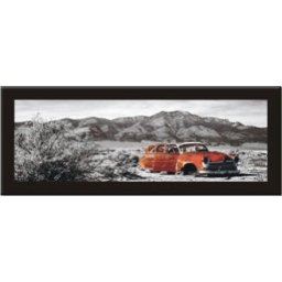 Kubanski put, uramljena slika 35 x 100 cm