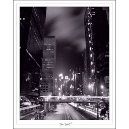 Ulice New York-a, uramljena slika 40x50cm