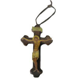 Krst za retrovizor "Isus"