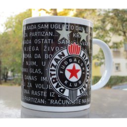 Šolja FK Partizan "Računajte na nas" 2736
