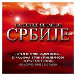 Najlepše pesme iz Srbije (CD)