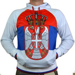 Duks sa kapuljačom "Trobojka grb"