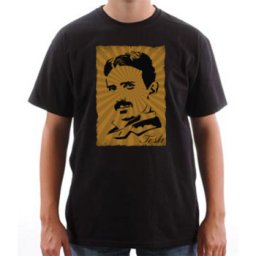 Crna majica "Nikola Tesla"