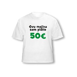 Majica "50 eur"