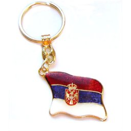 Privezak Zastava Srbije - SRB
