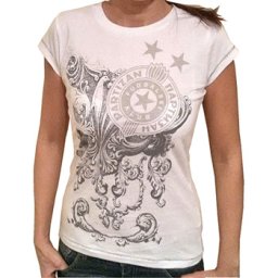 Bela ženska majica "Grb" FK Partizan 2099