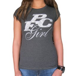 Ženska majica "PFC Girl" - siva 2096