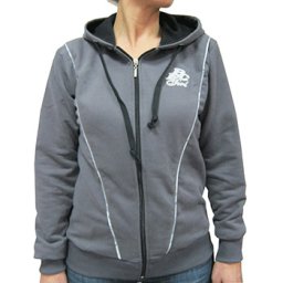 Ženski sivi zip duks "PFC Girl" 2107