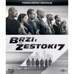 Paklene ulice 7 [Brzi i Žestoki 7] - produženo izdanje (Blu-ray)