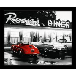 Restoran Rosies, uramljena slika