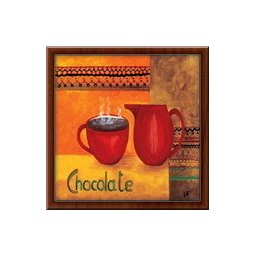 Chocolate, uramljena slika 30x30cm