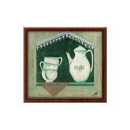 Caffe, uramljena slika 30x30cm