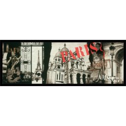 Ulice Pariza, uramljena slika 35x100cm
