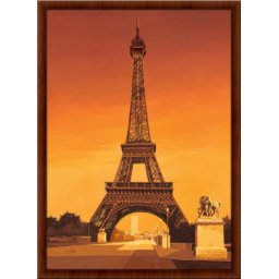 Pariz, Ajfelov toranj, uramljena slika 50 x 70 cm
