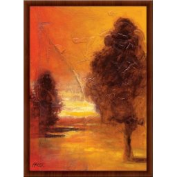 Tiha livada, uramljena slika 50 x 70 cm