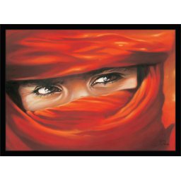 Momenat misterije, uramljena slika 50 x 70 cm