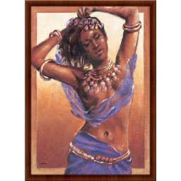 Samanta, uramljena slika 50 x 70 cm