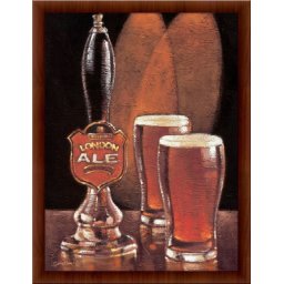Beer, uramljena slika 30x40cm
