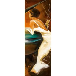 Džez festival, uramljena slika 35x100cm