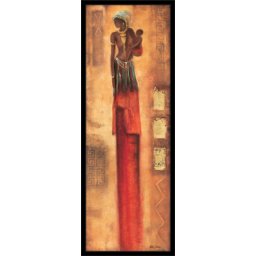 Sunce Afrike, uramljena slika 35x100cm