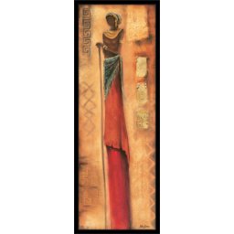Lepotica pustinje, uramljena slika 35x100cm