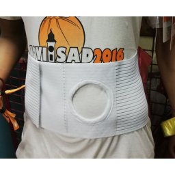 Postoperativni trbušni pojas sa otvorom za stoma kesu 658