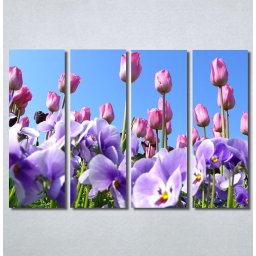 Slike na platnu Purple Flowers Nina30293_4