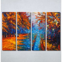 Slike na platnu Jesen u parku Art Nina 30324_4