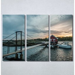 Slike na platnu Kuća na vodi Nina30356_3