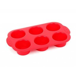 Hausmax kalup silikonski za 6 mafina ( 0292534g )