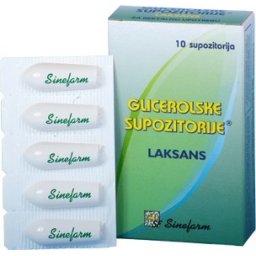 GLICEROLSKE SUPOZITORIJE 10x