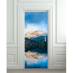 Nalepnica za vrata Planina i jezero 6103