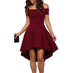 Haljina za malu maturu bordo