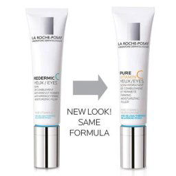 La Roche-Posay REDERMIC PURE VITAMIN C Intenzivni koncentrat protiv starenja za osetljivu kožu oko očiju, 15 ml