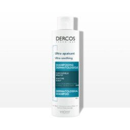 VICHY DERCOS Izuzetno smirujući šampon za osetljivo vlasište, normalna do masna kosa, 200 ml
