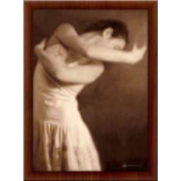 Balerina Polina, uramljena slika 50 x 70 cm