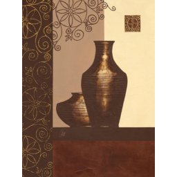 Braon vaze., uramljena slika 60x80cm
