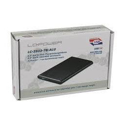HDD Rack LC Power 2.5" LC-25U3-7B-ALU, SATA, USB 3.0