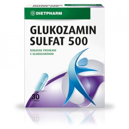 DIETPHARM GLUKOZAMIN SULFAT 500 30 kapsula