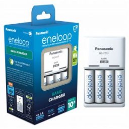 eneloop BQ-CC51E BASIC punjač + 4x AA BK-3MCDE baterije (K-KJ51MCDE40E)