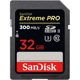 SanDisk SDHC 32GB Extreme Pro 300MB/s